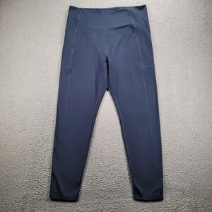 GIRLFRIEND COLLECTIVE Size 4XL Blue High Rise Legging w/ Pockets